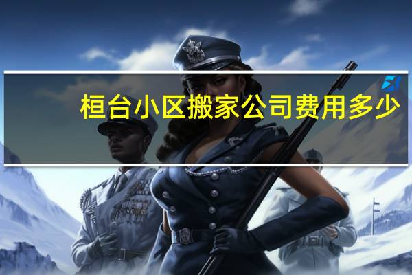 桓台小区搬家公司费用多少