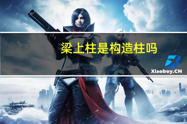 梁上柱是构造柱吗