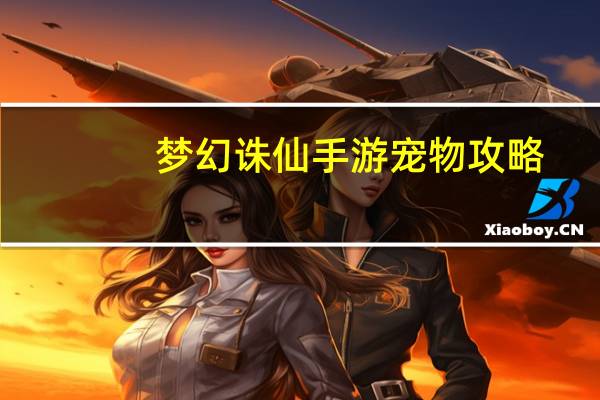 梦幻诛仙手游宠物攻略