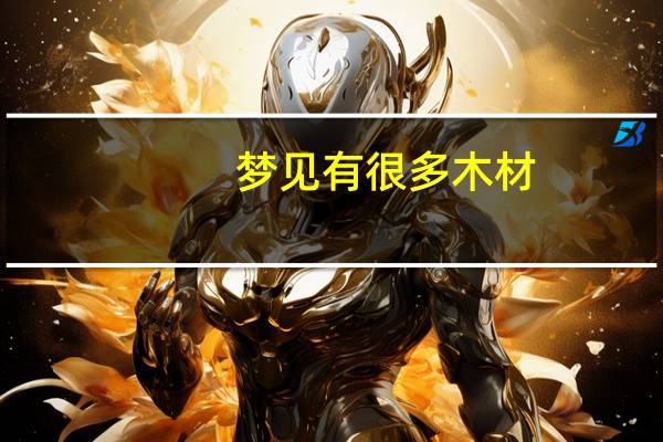 梦见有很多木材