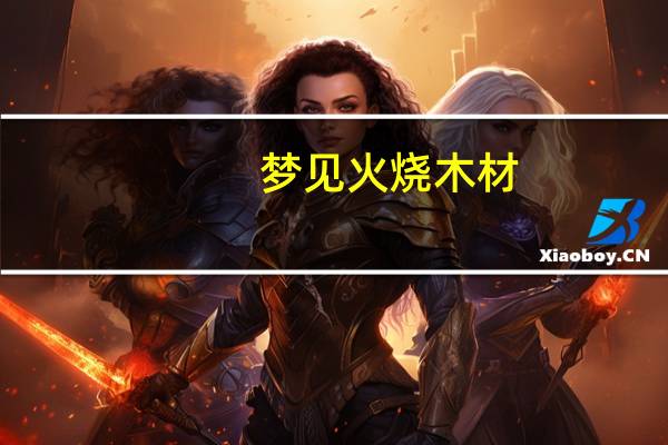 梦见火烧木材