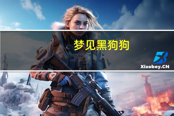 梦见黑狗狗