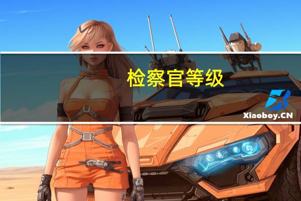 检察官等级
