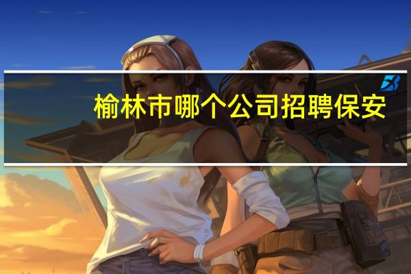 榆林市哪个公司招聘保安