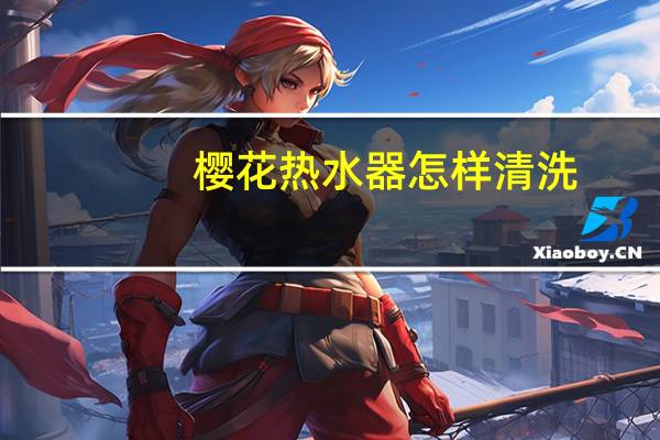 樱花热水器怎样清洗