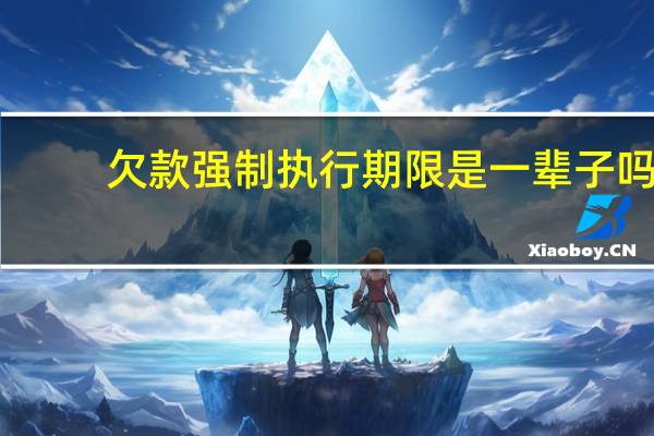 欠款强制执行期限是一辈子吗