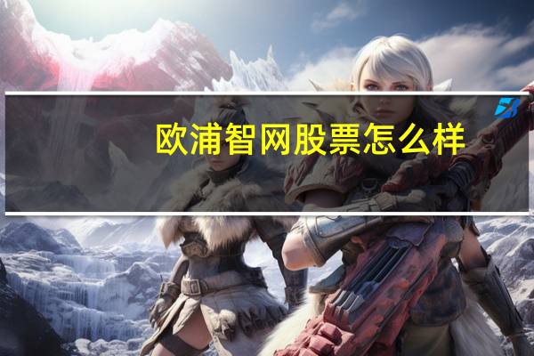 欧浦智网股票怎么样
