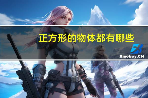 正方形的物体都有哪些