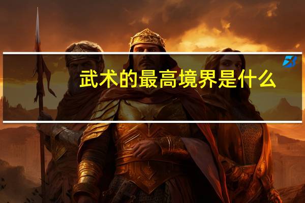 武术的最高境界是什么