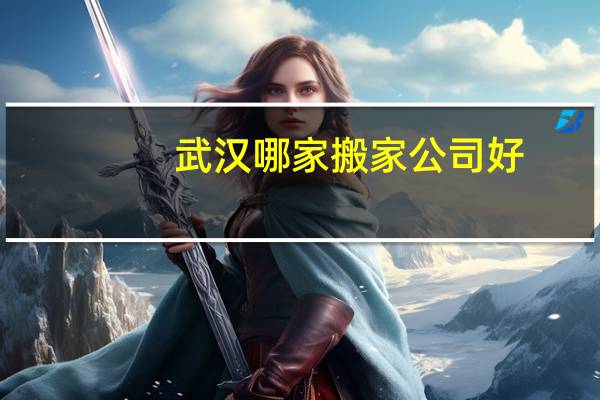 武汉哪家搬家公司好