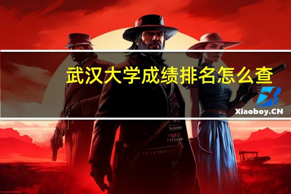 武汉大学成绩排名怎么查