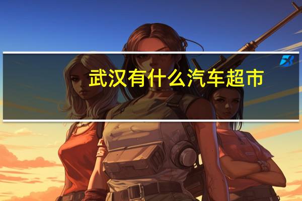 武汉有什么汽车超市