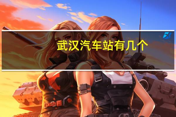 武汉汽车站有几个