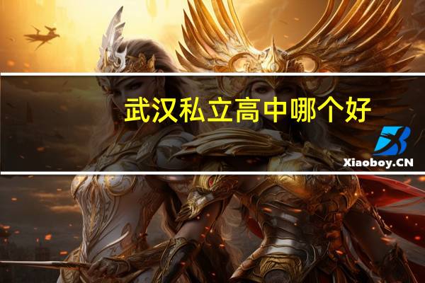 武汉私立高中哪个好