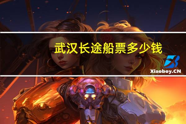 武汉长途船票多少钱