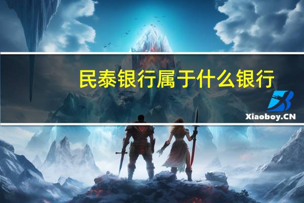 民泰银行属于什么银行