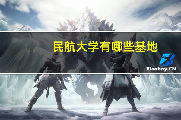 民航大学有哪些基地