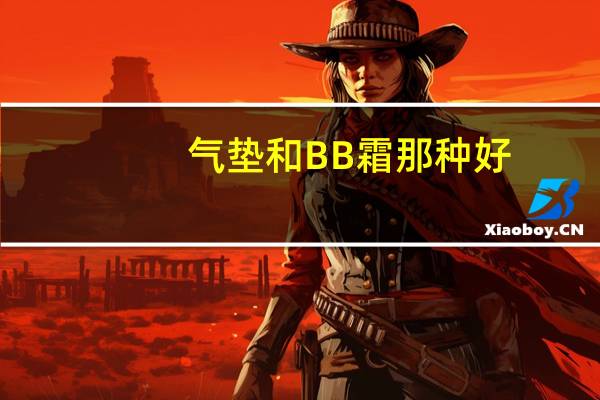 气垫和BB霜那种好