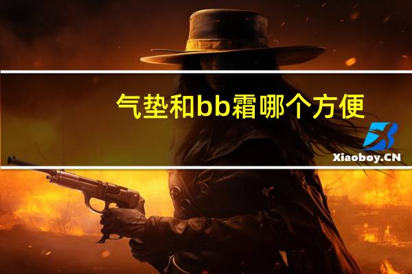 气垫和bb霜哪个方便
