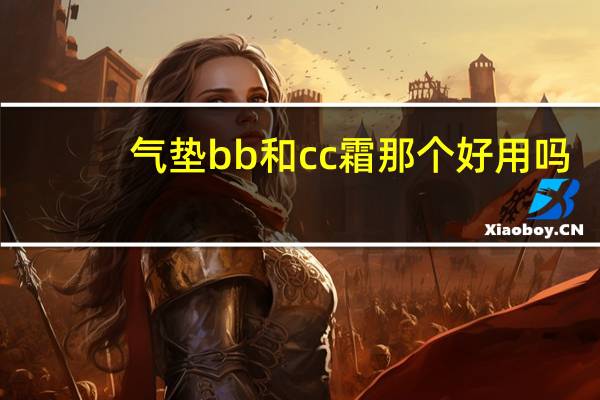 气垫bb和cc霜那个好用吗