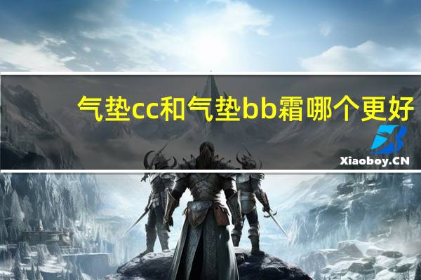气垫cc和气垫bb霜哪个更好