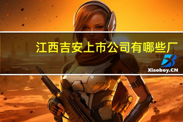 江西吉安上市公司有哪些厂