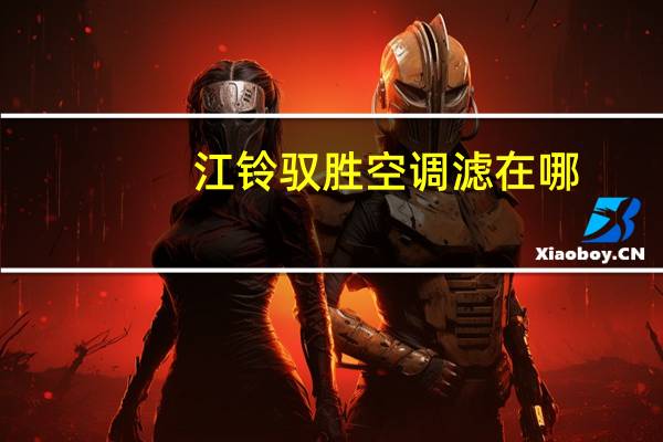 江铃驭胜空调滤在哪