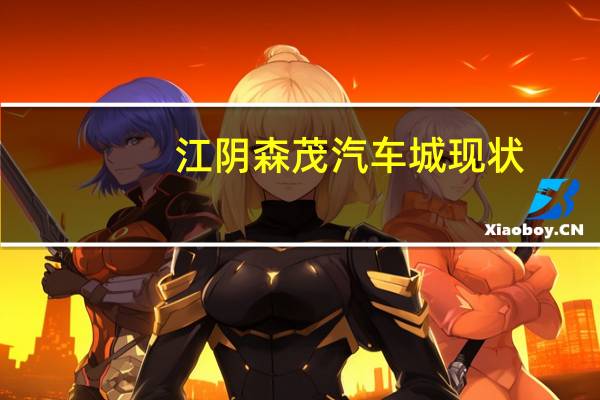 江阴森茂汽车城现状