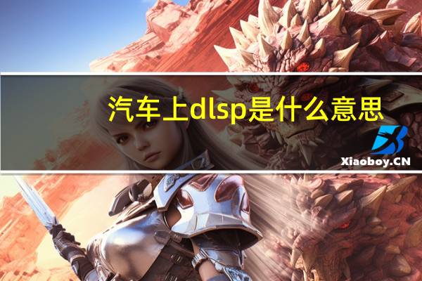 汽车上dlsp是什么意思