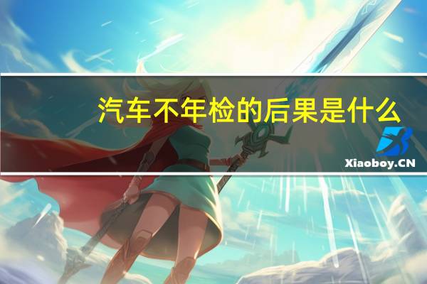 汽车不年检的后果是什么