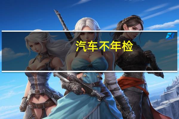 汽车不年检