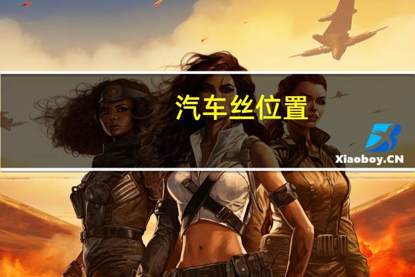 汽车丝位置