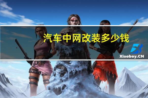 汽车中网改装多少钱