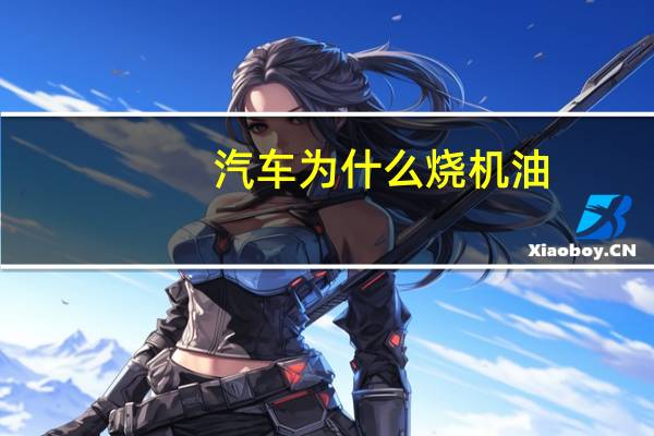 汽车为什么烧机油