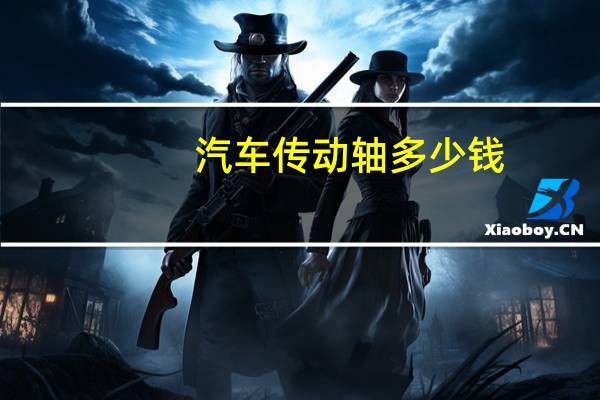 汽车传动轴多少钱