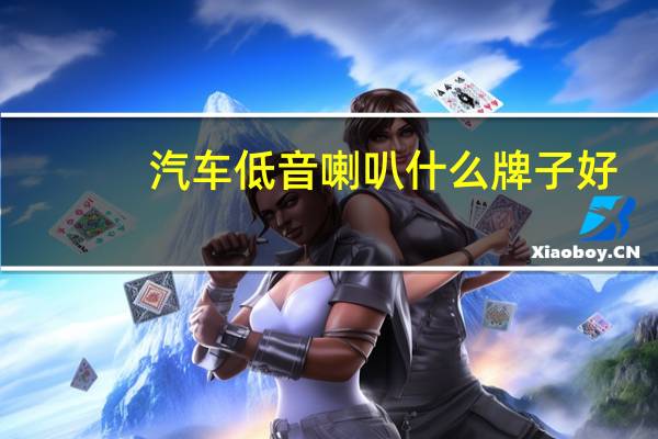 汽车低音喇叭什么牌子好