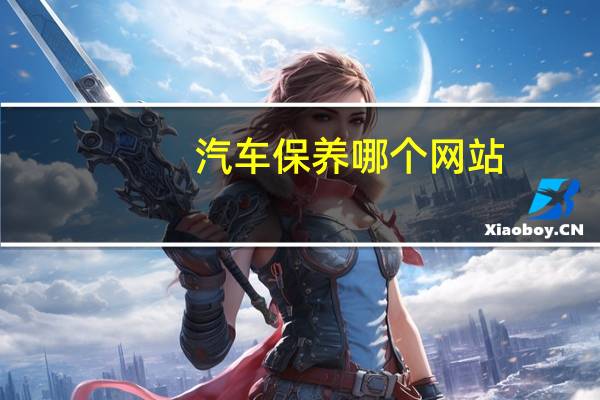 汽车保养哪个网站