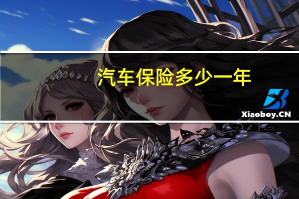 汽车保险多少一年