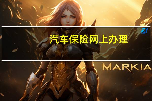 汽车保险网上办理