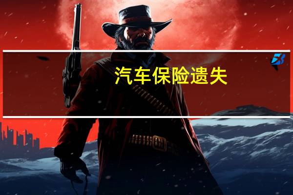 汽车保险遗失