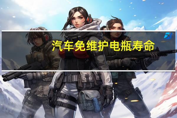汽车免维护电瓶寿命