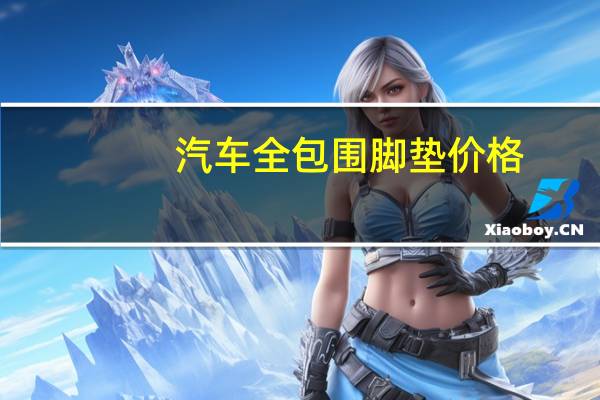 汽车全包围脚垫价格