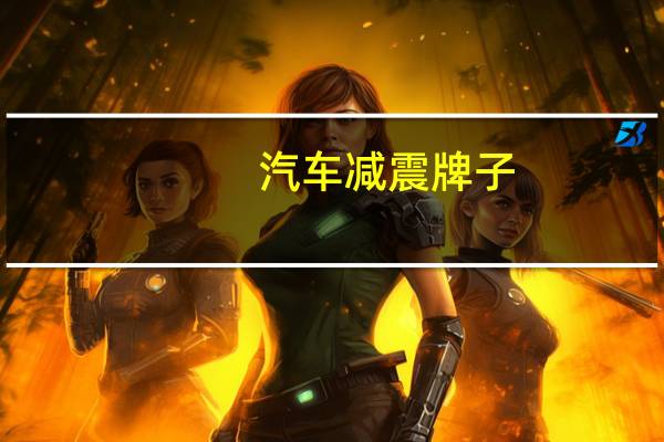汽车减震牌子