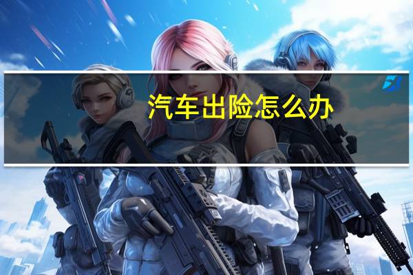 汽车出险怎么办