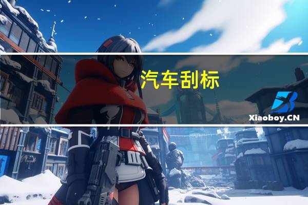 汽车刮标