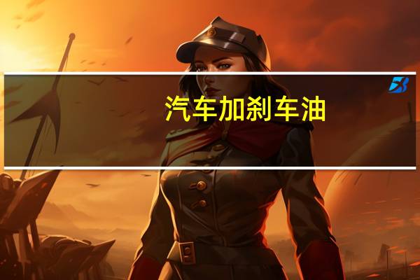 汽车加刹车油