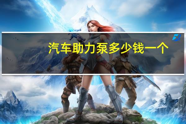 汽车助力泵多少钱一个