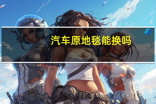 汽车原地毯能换吗