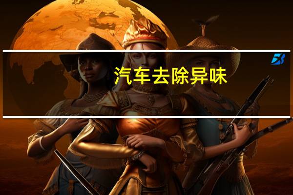 汽车去除异味