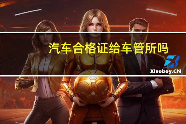 汽车合格证给车管所吗